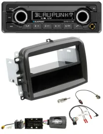 Blaupunkt Bluetooth DAB Lenkrad USB Autoradio für Fiat 500 L (ab 2012)