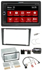 Blaupunkt Lenkrad DAB TMC 2DIN USB Bluetooth Navigation für Opel Corsa C 200-200