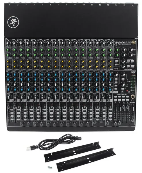Mackie 1604VLZ4 16-channel Compact Analog Low-Noise Mixer w/ 16 ONYX Preamps