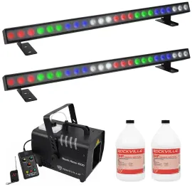 Световой комплект Chauvet DJ EVE B-160Q (2 шт.), Rock Haze 1000 V2, RHF Fluid (2 шт.), RGBW LED, DMX