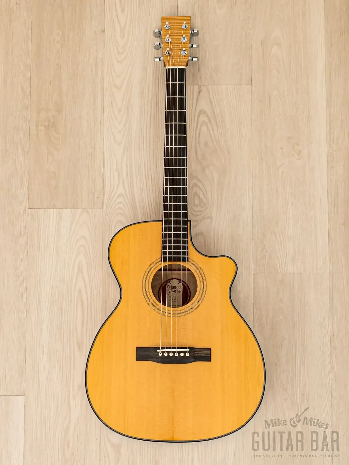 Акустическая гитара Webber OM-C Orchestra Model Natural w/case Canada 1994