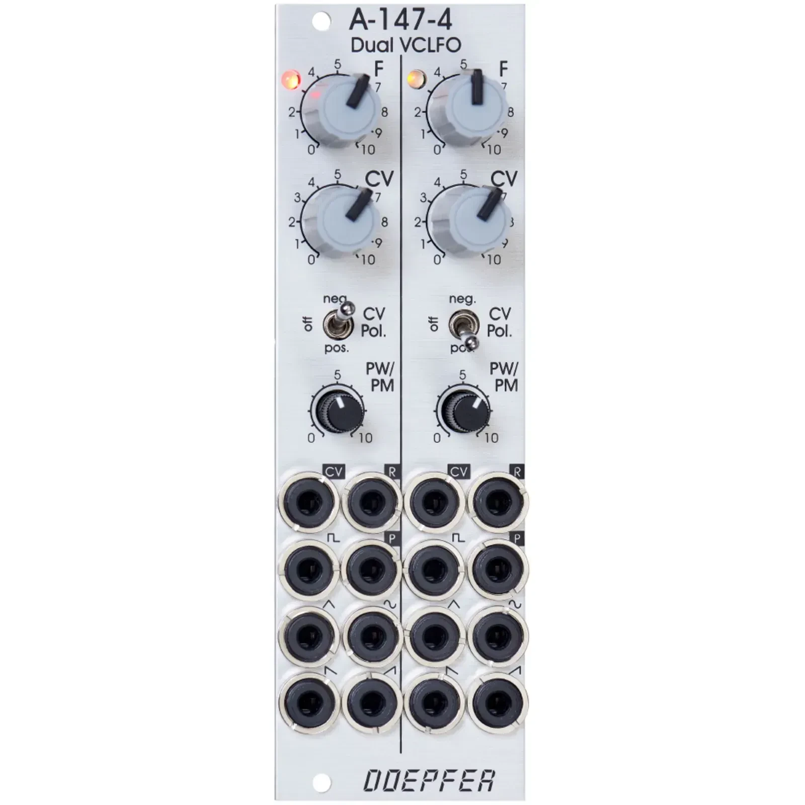Модульный студийный синтезатор Doepfer A-147-4 Dual VC LFO