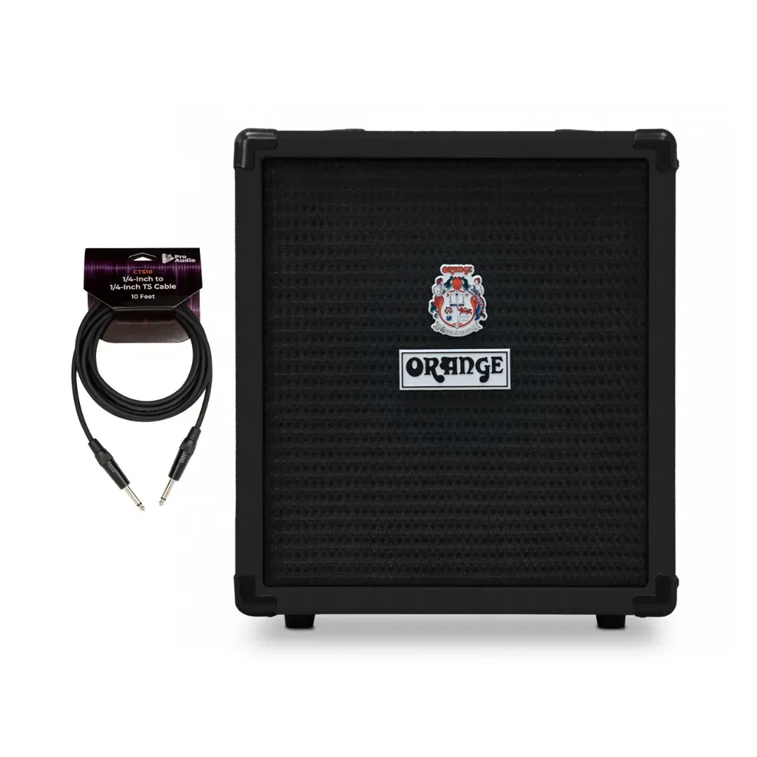 Комбоусилитель для бас-гитары Orange Crush Bass 25 Black с кабелем