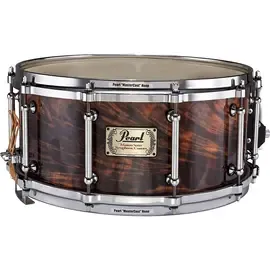 Малый барабан Pearl Masters Symphonic Custom Maple 14x6.5 Natural Feathered Walnut