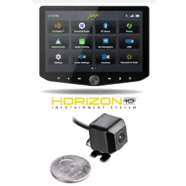 Stinger HORIZON10 iX210 Receiver w/ 50% Off NVX XCADJ1 Backup Cam