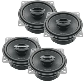 Hertz CX 100 160W RMS 4" 2-Way Coaxial Car Speakers (2 Pairs)