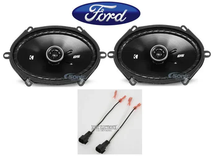 Автодинамики для Ford Mustang 2005-2014 Kicker 43DSC6804_MET-725600_6 (набор)