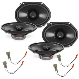 1995-1997 Mazda B2300/B3000/B4000 Complete Speaker Replacement Package | NVX
