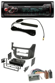 Автомагнитола для Honda Jazz Pioneer USB, DAB, Bluetooth, CD, MP3 темно-серая