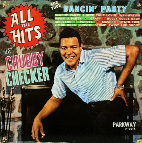 CHUBBY CHECKER - All The Hits (For Your Dancin' Party) By Chubby Checker (LP , Used)