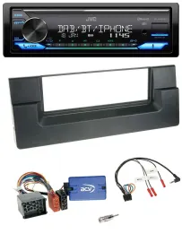 JVC Bluetooth DAB USB Lenkrad Autoradio für BMW 5er E39 1996-2001