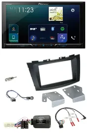 Автомагнитола для Suzuki Swift (с 2011) Pioneer 2DIN, Bluetooth, USB, DAB