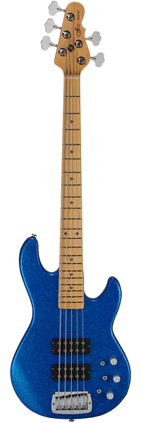 Бас-гитара G&L Fullerton Deluxe L-2500 Blue Flake