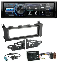 JVC Bluetooth MP3 USB DAB Autoradio für Mercedes GLK (2008-2012)