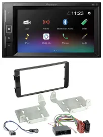 Pioneer DAB MP3 2DIN Bluetooth USB Autoradio für Mitsubishi ASX (ab 2015)
