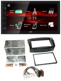 JVC USB Bluetooth MP3 DAB 2DIN Autoradio für Toyota RAV 4 (2006-2013)