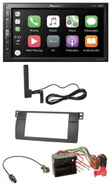 Pioneer USB 2DIN Bluetooth DAB MP3 Autoradio für BMW 3er E46 Profiversion großem