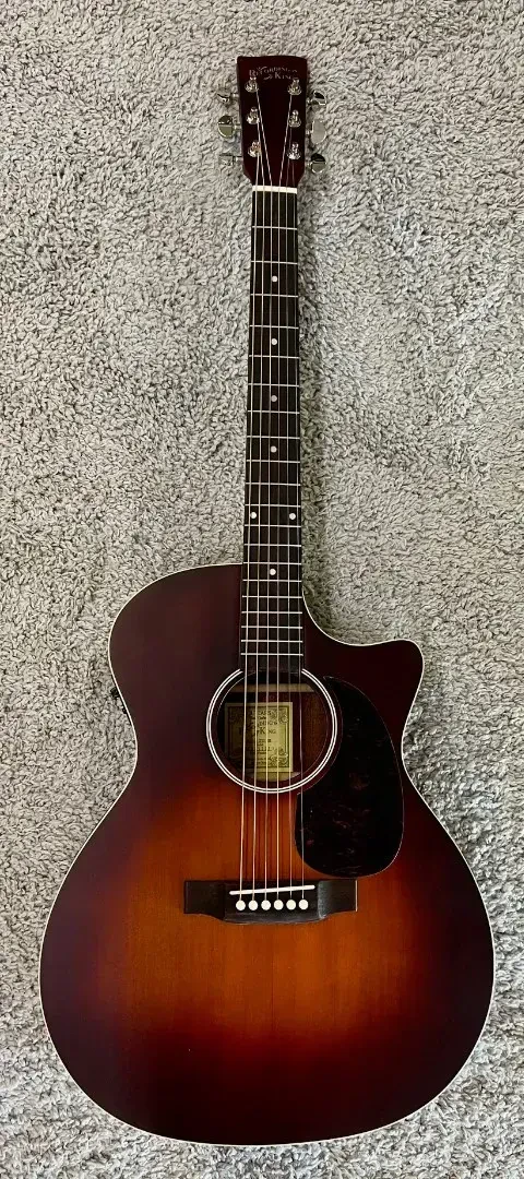 Электроакустическая гитара Recording King RGA-16R-CFE5 Road King Grand Auditorium Natural Open Pore Sunburst