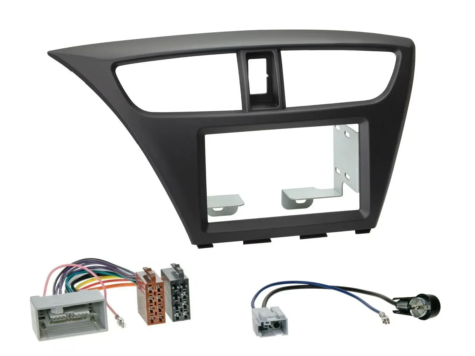 Einbauset Doppel DIN Autoradio für Honda Civic Hatchback ab 12