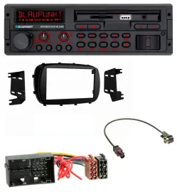 Blaupunkt SD MP3 USB Bluetooth DAB Autoradio für Fiat 500X (ab 2015)