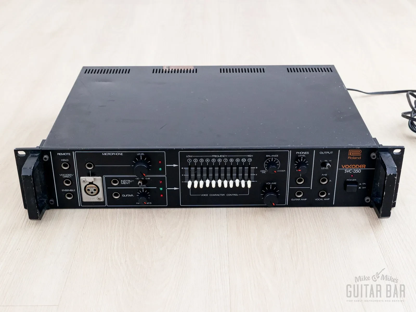 1981 Roland SVC-350 Vocoder Vintage Analog Rackmount Effect, Serviced