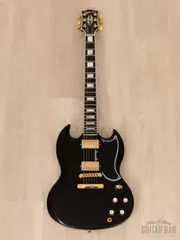 Электрогитара Gibson Custom Shop SG Custom HH Ebony w/case USA 2020