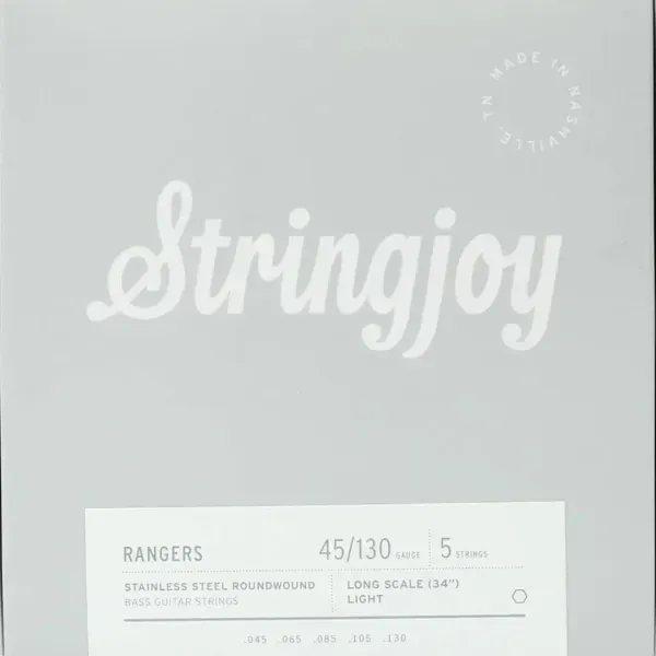 Струны для бас-гитары Stringjoy Rangers Stainless Steel Light  45-130