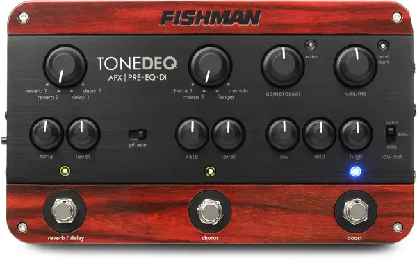 Напольный предусилитель для акустической гитары Fishman ToneDEQ Preamp EQ