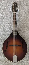 The Loar Model LM-110-BRB Honey Creek Hand-Carved A-Style Mandolin in Brownburst