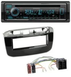Автомагнитола для Fiat Punto/Punto Evo (с 2011) Kenwood Bluetooth DAB USB CD