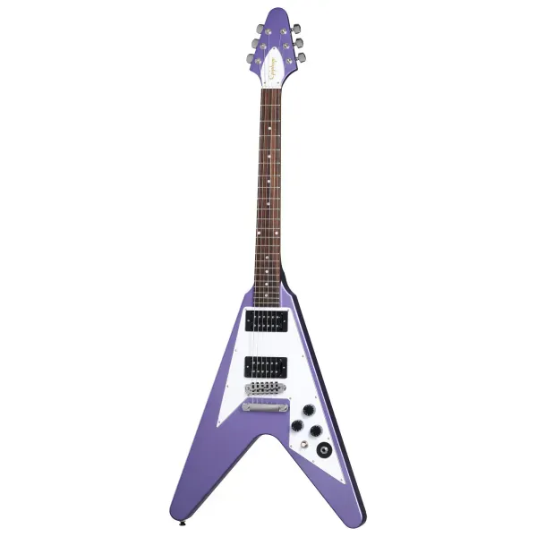 Электрогитара Epiphone Kirk Hammett 1979 Flying V Metallic Purple