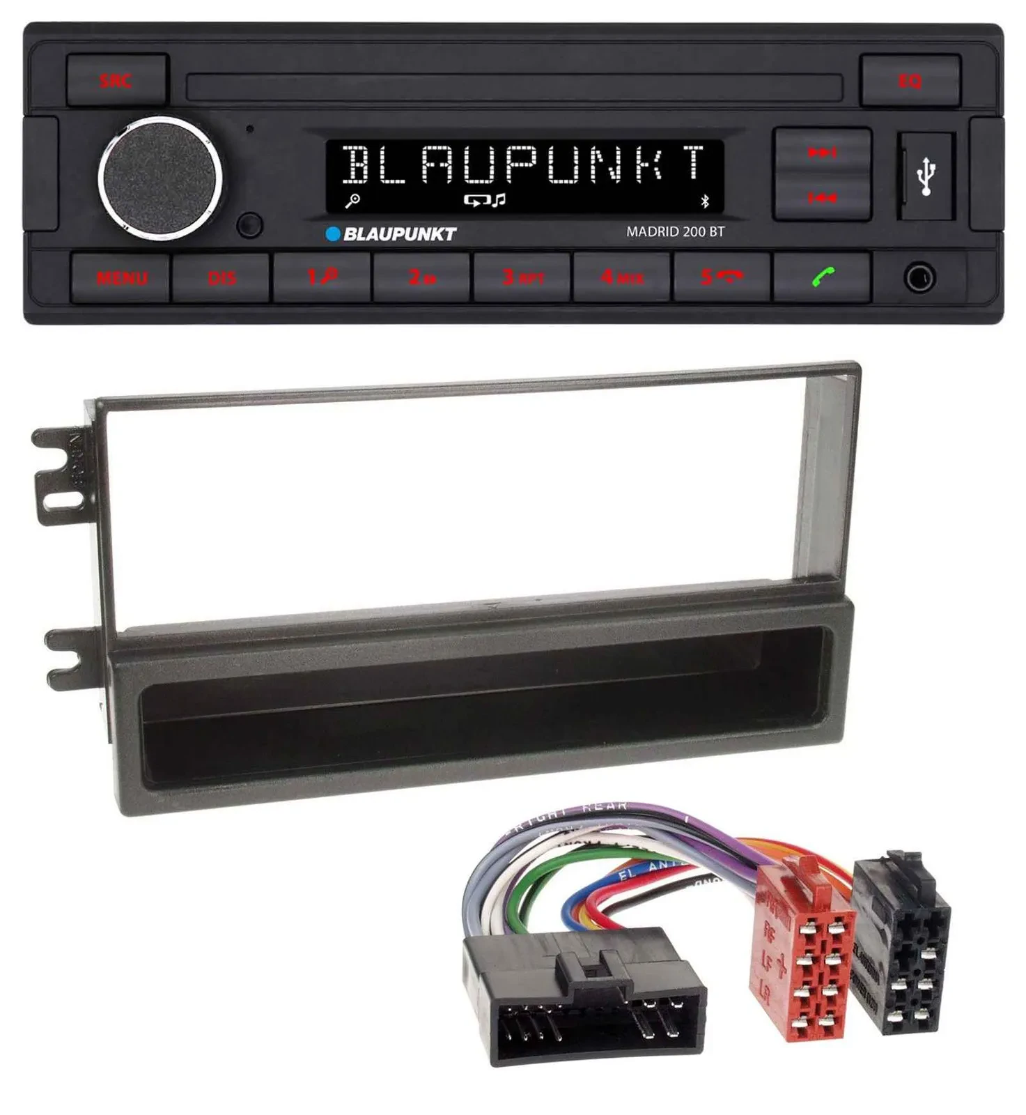 Blaupunkt USB AUX Bluetooth MP3 Autoradio für Kia Sportage I (2000-2005)