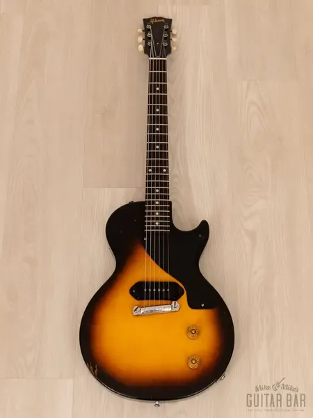 Электрогитара Gibson Les Paul Junior P90 Sunburst w/case USA 1955