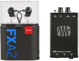 Fender MXA2 FXA2 In-Ear Monitor & PreSonus HP2 Amp Bundle