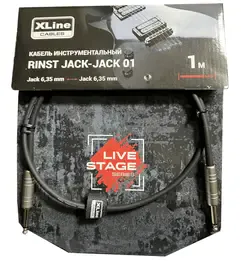 Инструментальный кабель Xline Cables RINST JACK-JACK 01 1 м