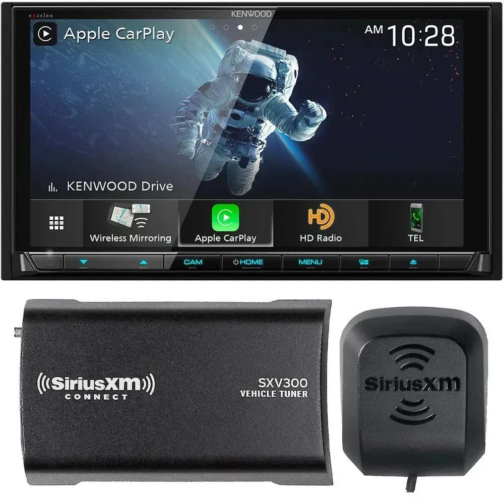 Автомагнитола Kenwood DDX9907XR 6.75" CD/DVD (набор, с XM тюнером SXV300V1)