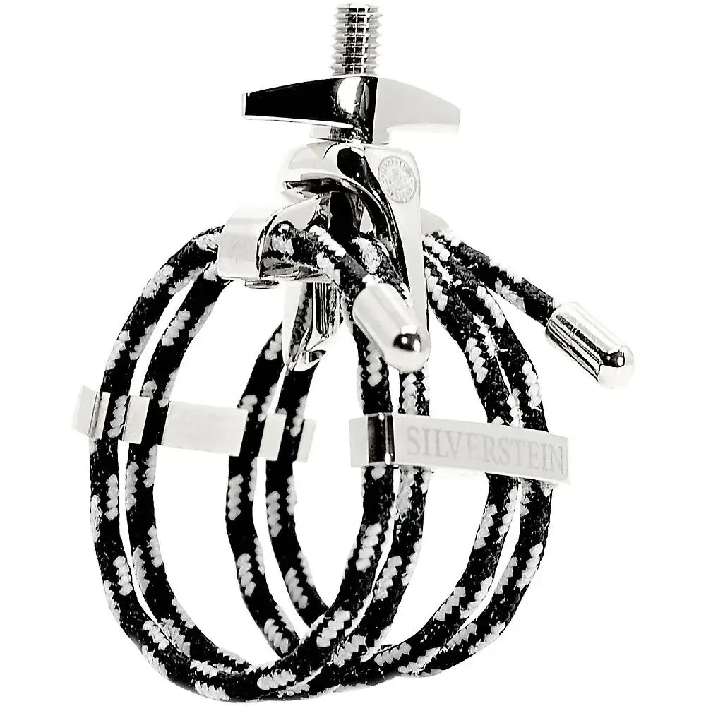 Лигатура Silverstein Works QUATTRO Silver Ligature Medium Soprano