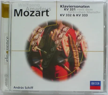 ANDRAS SCHIFF - MOZART: Klaviersonaten Kv 331Kv 332 & Kv 333 (CD)