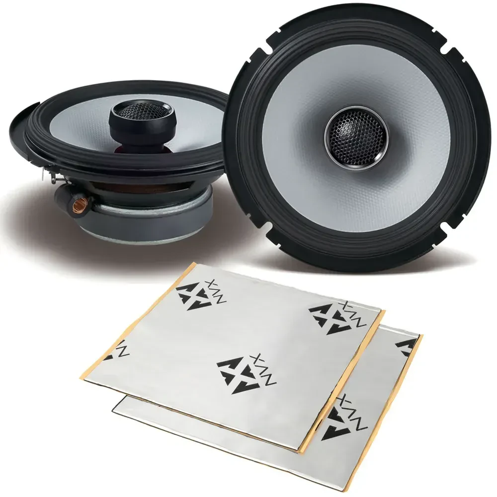 Акустическая система для авто Alpine S2-S65 6.5" 160W RMS, коаксиальная, с виброизоляцией