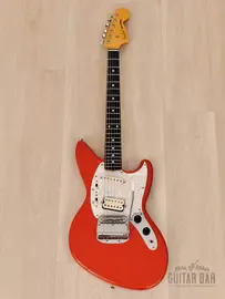 Электрогитара Fender Jag-Stang JGS-65 Kurt Cobain Signature HS Fiesta Red w/gigbag Japan 1996