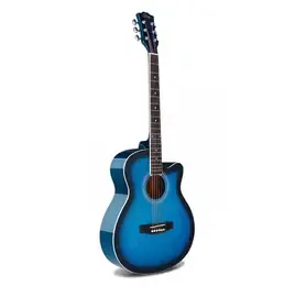 Акустическая гитара Smiger GA-H10-39-BL Blue Burst