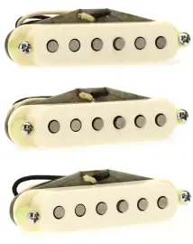 Комплект звукоснимателей для электрогитары Mojotone Rene Martinez Texas Strat Aged White