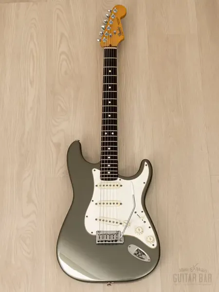 Электрогитара Fender American Standard Stratocaster SSS Pewter w/case USA 1988