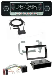 Автомагнитола для Fiat Ducato (2006–2010) Dietz DAB, Bluetooth, USB, MP3, Piano Black