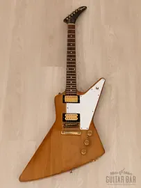 Электрогитара Gibson Explorer Limited Edition Natural USA 1976 w/ '50s Neck Carve, Case