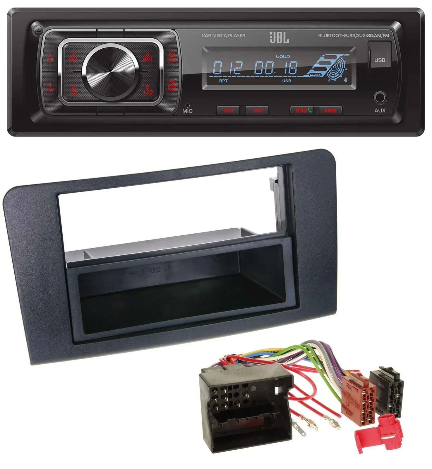 Автомагнитола JBL для Mercedes ML (с 2006) SD, AUX, MP3, USB, Bluetooth
