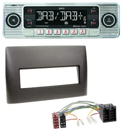 Dietz Bluetooth MP3 DAB USB Autoradio für Fiat Stilo (192, 2001-2008)