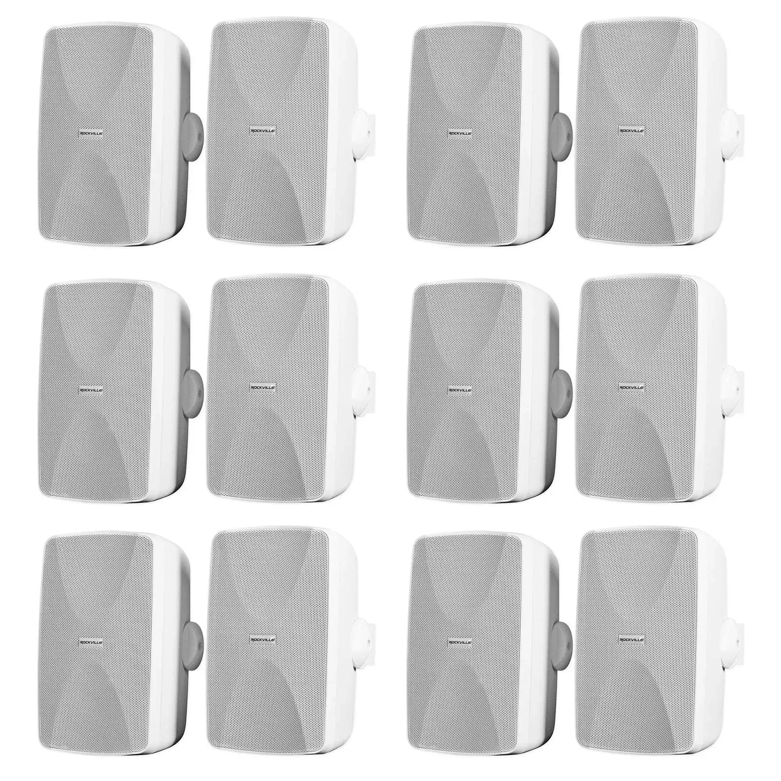 Настенная акустика Rockville WET-7020W White 5.25" 40W (12 штук)