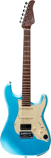 Электрогитара Mooer GTRS S801 Blue со встроенным процессором