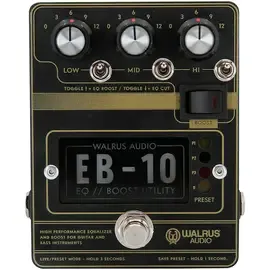 Педаль эффектов для электрогитары Walrus Audio EB-10 Preamp EQ Boost